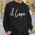 Il Capo Italian The Boss Sweatshirt Geschenke für Ihn