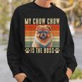 Il Mio Chow Chow È Il Boss Chow Chow Felpa Regalos para él