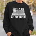 I'll Be At My Desk Sound Guy Studio Engineer Felpa Regalos para él