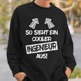 Ingenieur Engineers Mechanical Engineering Student Sweatshirt Geschenke für Ihn