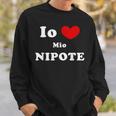 Io Amo Mio Nipote Io Cuore Mio Nipote Felpa Regalos para él