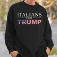 Italians For Trump Donald Trump 2024 Elezioni Felpa Regalos para él