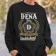 It's A Dena Thing You Wouldn't Understand Personalized Last Name Dena Family Crest Coat Of Arm Sweatshirt Gifts for Him