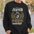It's A Jester Thing You Wouldn't Understand Personalized Last Name Jester Family Crest Coat Of Arm Sweatshirt Gifts for Him