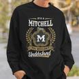 It's A Mitchell Thing You Wouldn't Understand Personalized Last Name Mitchell Family Crest Coat Of Arm Sweatshirt Gifts for Him
