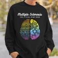 Ja Es Es Ist Alles In Mein Kopf Multiple Sclerosis Ms Sweatshirt Geschenke für Ihn