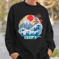 Japonés Monte Fuji Gran Ola Kanagawa Japón Arteintage Camisa de entrenamiento Regalos para él