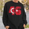 Kahramanmaras 46 Memleket Turkish Flag Sweatshirt Geschenke für Ihn