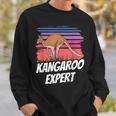 Kangaroo Expert Canguro Animale Canguri Amante Australia Felpa Regalos para él