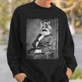 Karl Marx As A Catintage Photo Portrait Meme S Sweatshirt Geschenke für Ihn