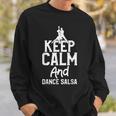 Keep Calm E Dance Salsa Per Salsa Ballerini Felpa Regalos para él