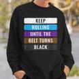 Keep Rolling Bjj Jujitsu Brazilian Jiu-Jitsu Felpa Regalos para él