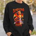 Kinder Schulkind 2024 Drache Bücher Jungen First Day At School Sweatshirt Geschenke für Ihn