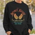 La Mia Guida Spirituale È Tagliare I Carboidrati Retro Spirit Guide Felpa Regalos para él
