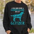 Labrador Glitter Dog Hair Dog Owners Sweatshirt Geschenke für Ihn