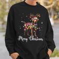 Labrador Retriever Christmas Reindeer Dog Lover Sweatshirt Geschenke für Ihn