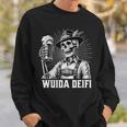 Lausbua Bavaria Deer Costume Sweatshirt Geschenke für Ihn