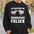 Le Mucche Mi Rendono Felice Regalo Per Contadino Felpa Regalos para él