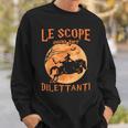 Le Scope Sono Per Dilettanti Felpa Regalos para él