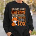 Leolpi Sono Un Amante Fantastico Graphic Fox Felpa Regalos para él