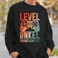 Level Onkel Freigeschaltet Du Wirst Onkel Sweatshirt Geschenke für Ihn