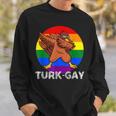 Lgbt Pride Gay Lesbian Turkey Matching Thanksgiving Sweatshirt Gifts for Him