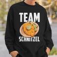 Lieblingsessen Team Schnitzel Sweatshirt Geschenke für Ihn