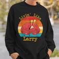 Livin' Like Larry Divertente A Forma Di Granchio Felpa Regalos para él
