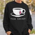 I Love English Tea Uk Flag Fun Novelty Souvenir Memorabilia Sweatshirt Gifts for Him