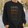 Love Heart Opel Grungeintage Style Opel Sweatshirt Geschenke für Ihn