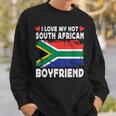 I Love My Hot South African Boyfriend South Africa Flag Felpa Regalos para él
