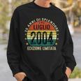 Luglio 2004 Regalo Uomo Anni 20Intage 2004 Annata 2004 Felpa Regalos para él
