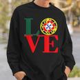 Lustges Portugal Portugal Flag Sweatshirt Geschenke für Ihn