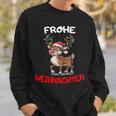 Lustige Rentier Frohe Christmas Sweatshirt Geschenke für Ihn