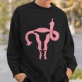 L'utero Mostra Il Regalo Femminista Femminista Del Dito Medio Felpa Regalos para él