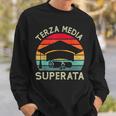 Maglia Fine Anno Terza Media 2024 Terza Media Superata Felpa Regalos para él