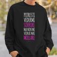 Magliette Motivazionali Palestra Scritte Non Mollare Mai Felpa Regalos para él