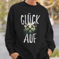 Mallet And Iron Glück Auf Erzgebirge S Sweatshirt Geschenke für Ihn