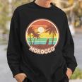 Maroc Beach Cool Retro Surf Souvenir Cadeau Sweater e Cadeaux pour lui