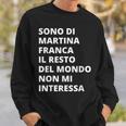 Martina Franca Città Simpatica Uomo Donna Bambino Souvenir Felpa Regalos para él