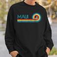 Maui Hawaiiintage Surfer Souvenir Surf Sweatshirt Geschenke für Ihn