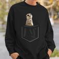 Meerkat In Bag Meerkat Sweatshirt Geschenke für Ihn