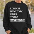 Meine Stadt Geburtort & Heimatliebe Hattingen Sweatshirt Geschenke für Ihn