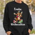 Merry Christmas Reindeer Christmas Eve Sweatshirt Geschenke für Ihn