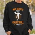 Mir Reichts Ich Geh Basketball Playing Basketballer Boys' Sweatshirt Geschenke für Ihn