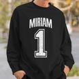 Miriam Sostenitore Numero 1 Del Più Grande Fan Felpa Regalos para él