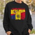 Moldavia España Bandera De La Amistad Moldavia Camisa de entrenamiento Regalos para él