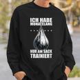 Monatelang Nur Am Sack Trainiert Meme Stefan Slogan Sweatshirt Geschenke für Ihn