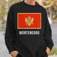 Monte Flag Montenegrinian Sweatshirt Geschenke für Ihn