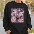 Moo-Deng The Famous Baby Pigmy Hippo Moodeng Sweatshirt Gifts for Him